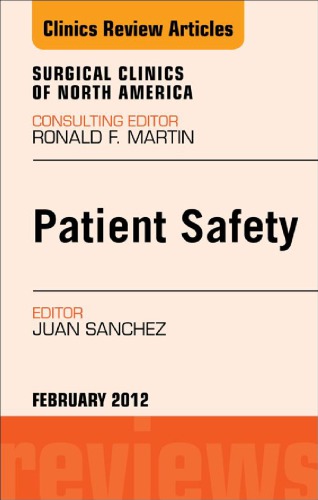 Patient Safety Sanchez Juan A