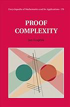 Proof Complexity Jan Krajíček