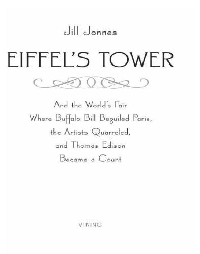 Eiffels Tower And The Worlds Fair Jonnes Jill