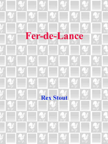 Ferdelance Meet Nero Wolfe Stout Rex