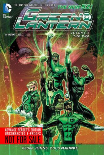 Green Lantern Vol 3 The End Geoff Johns