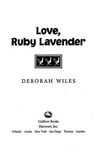 Love Ruby Lavender Wiles Deborah