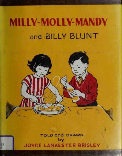 Millymollymandy And Billy Blunt Brisley Joyce Lankester