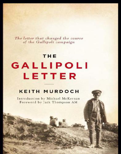 The Gallipoli Letter Murdoch Keith