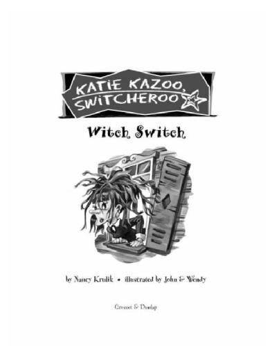 Witch Switch Krulik Nancy