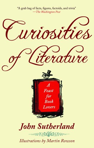 Curiosities Of Literature John Sutherland