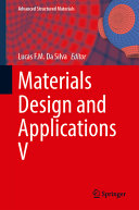 Materials Design And Applications V Lucas F M Da Silva