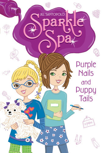 Purple Nails And Puppy Tails Santopolo Jill