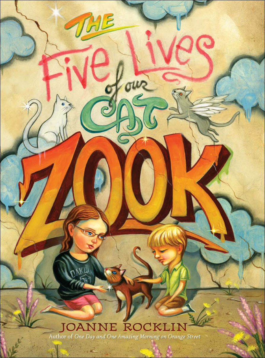 The Five Lives Of Our Cat Zook Rocklin Joanne