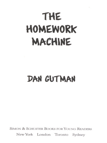 The Homework Machine Gutman Dan
