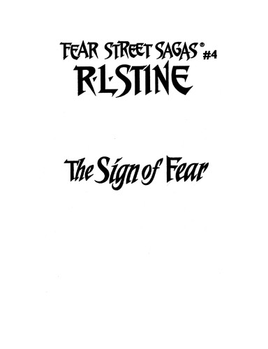The Sign Of Fear 3rd Edition Stine Rl