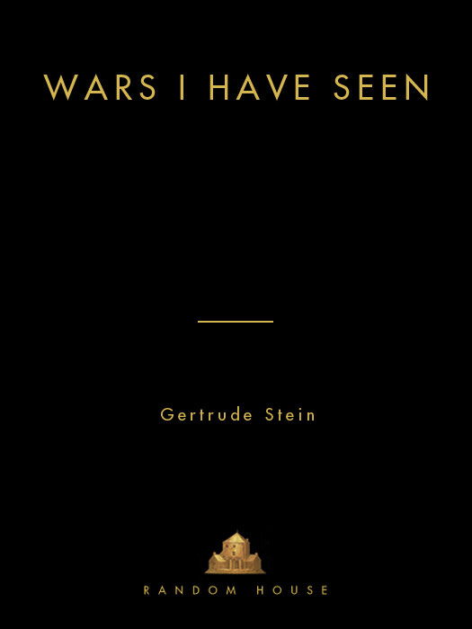 Wars I Have Seen Stein Gertrude