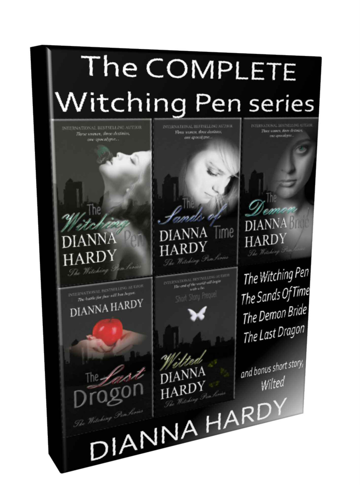 Wilted The Witching Pen The Sands Of Time The Demon Bride The Last Dragon Hardy Dianna