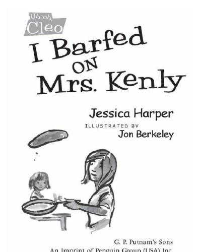 I Barfed On Mrs Kenly Harper Jessica