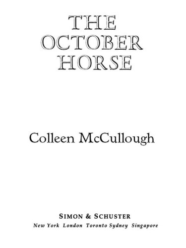 The October Horse Mccullough Colleen