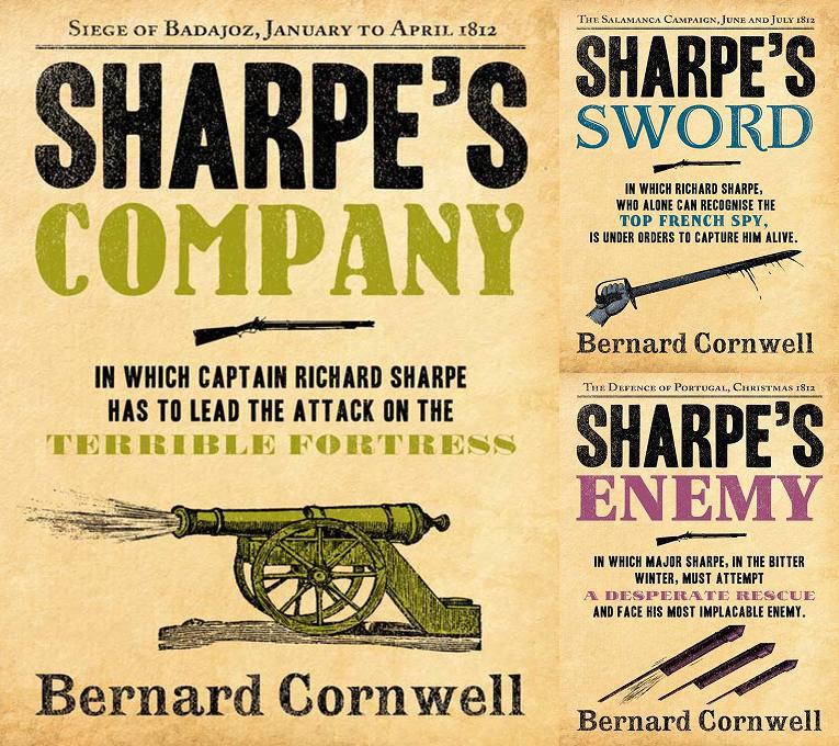 Sharpe 3book Collection 5 Sharpes Company Sharpes Sword Sharpes Enemy Bernard Cornwell