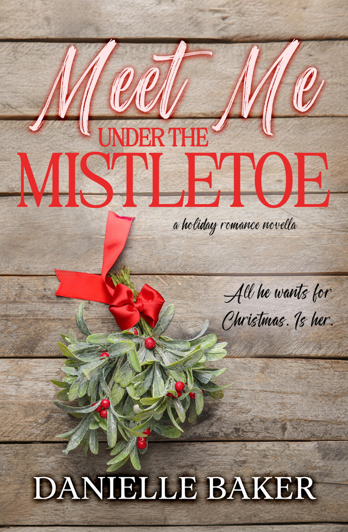 Meet Me Under The Mistletoe Baker Danielle