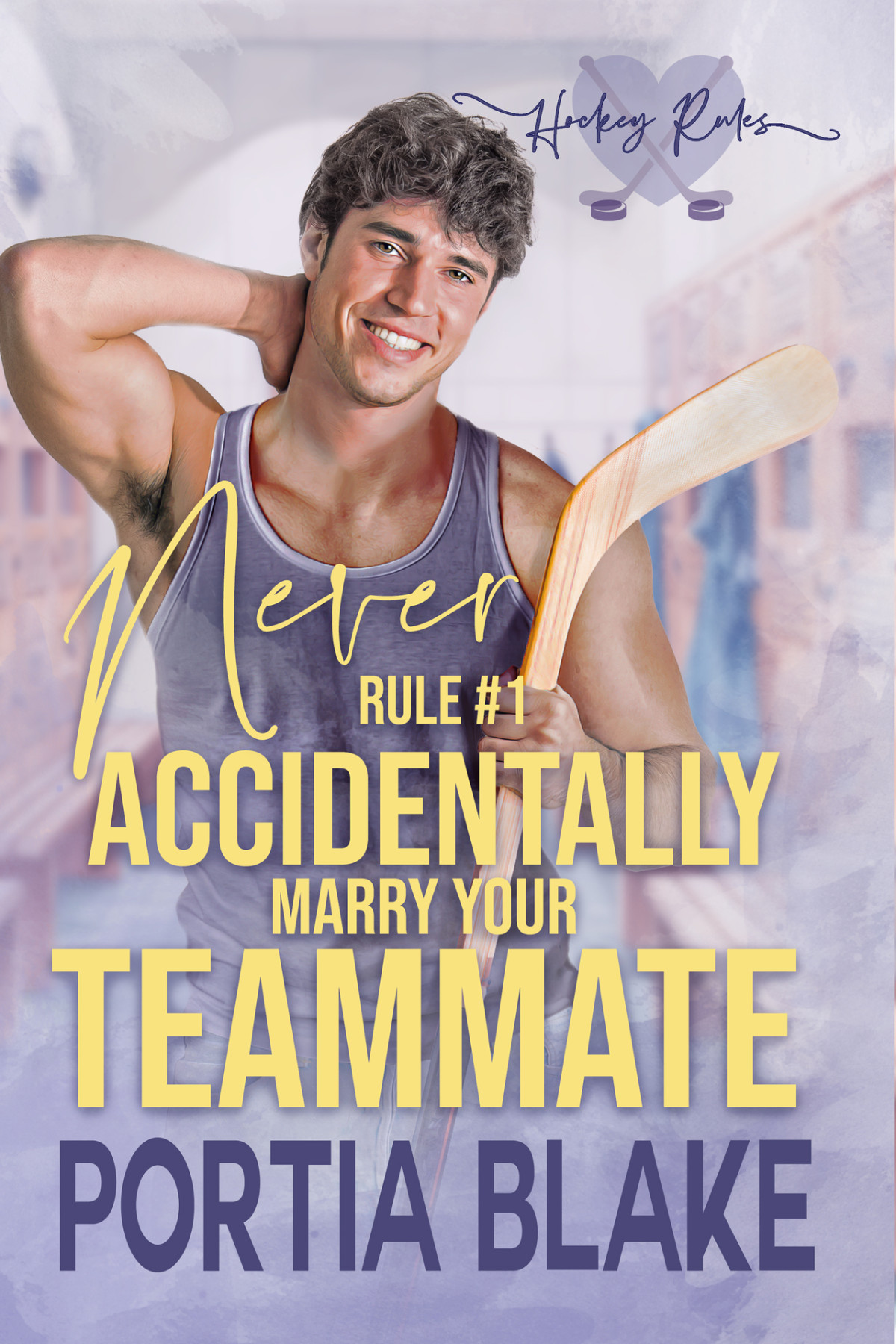 Rule 1 Never Accidentally Marry Your Teammate A Fake Relationship Mm Hockey Romance Blake