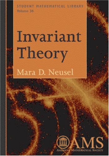 Invariant Theory 2007th Edition Mara Dicle Neusel Mara D Neusel