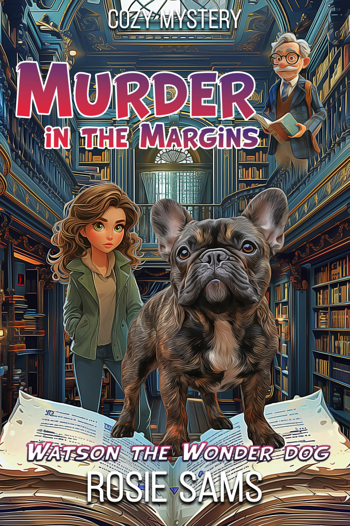 Murder In The Margins Seabrook Haven Book Club Cozy Mystery Rosie Sams
