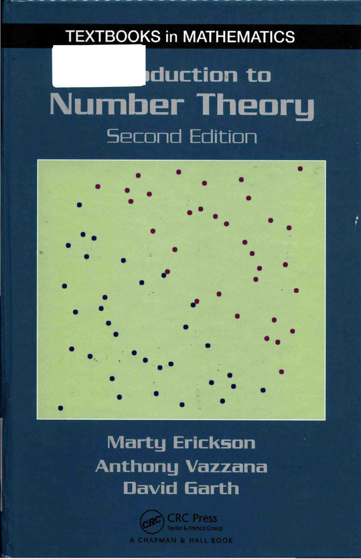 Introduction To Number Theory Second Edition 2016th Edition Marty Erickson