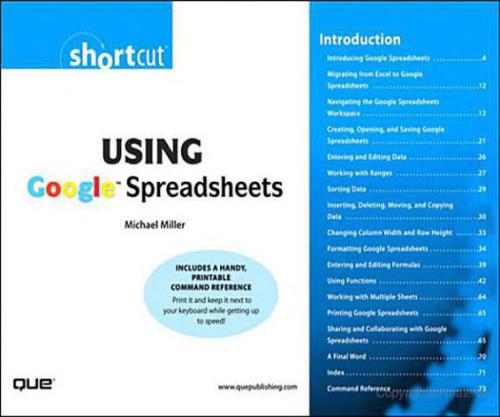 Using Google Spreadsheets Miller Miller Michael