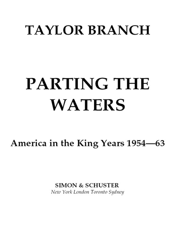 Parting The Waters Taylor Branch