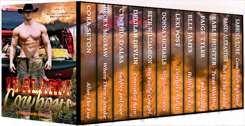 12alarm Cowboys Cora Seton Becky Mcgraw Sable Hunter Elle James