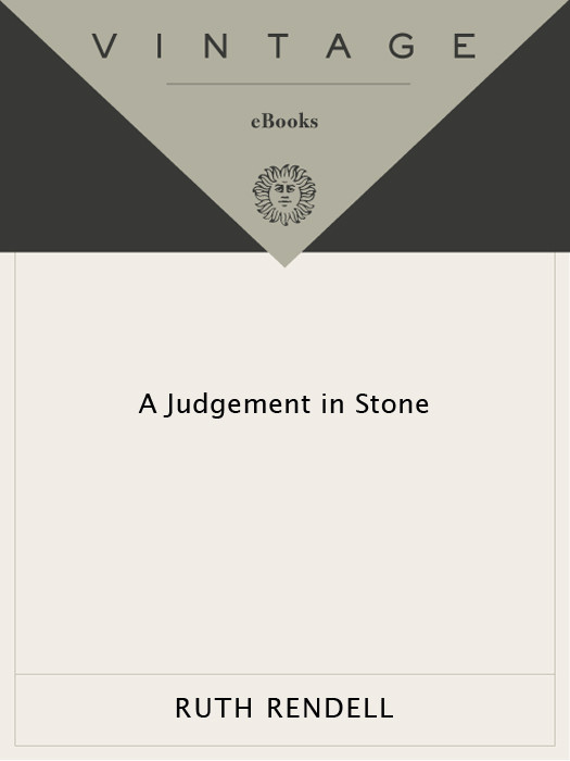 A Judgement In Stone Ruth Rendell