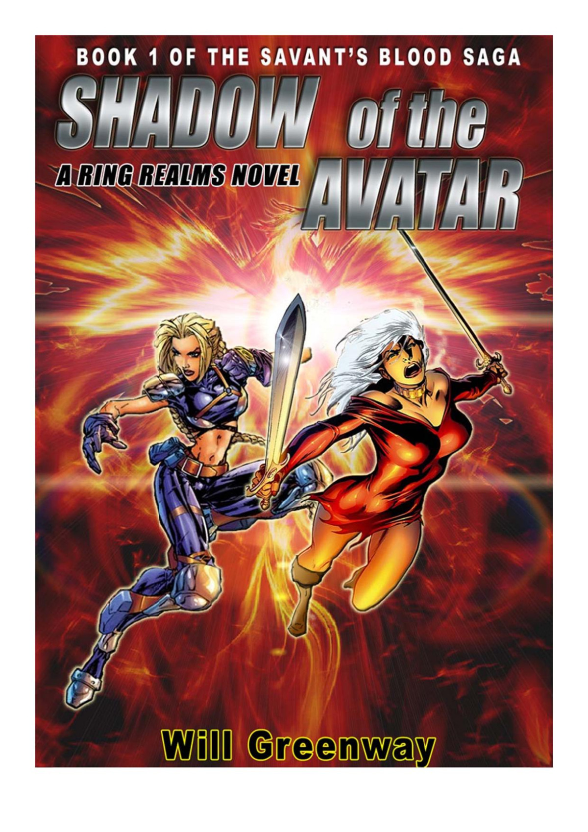 A Ring Realms Novel Savants Blood Series Book 1 Shadow Of The Avatar Greenway Will