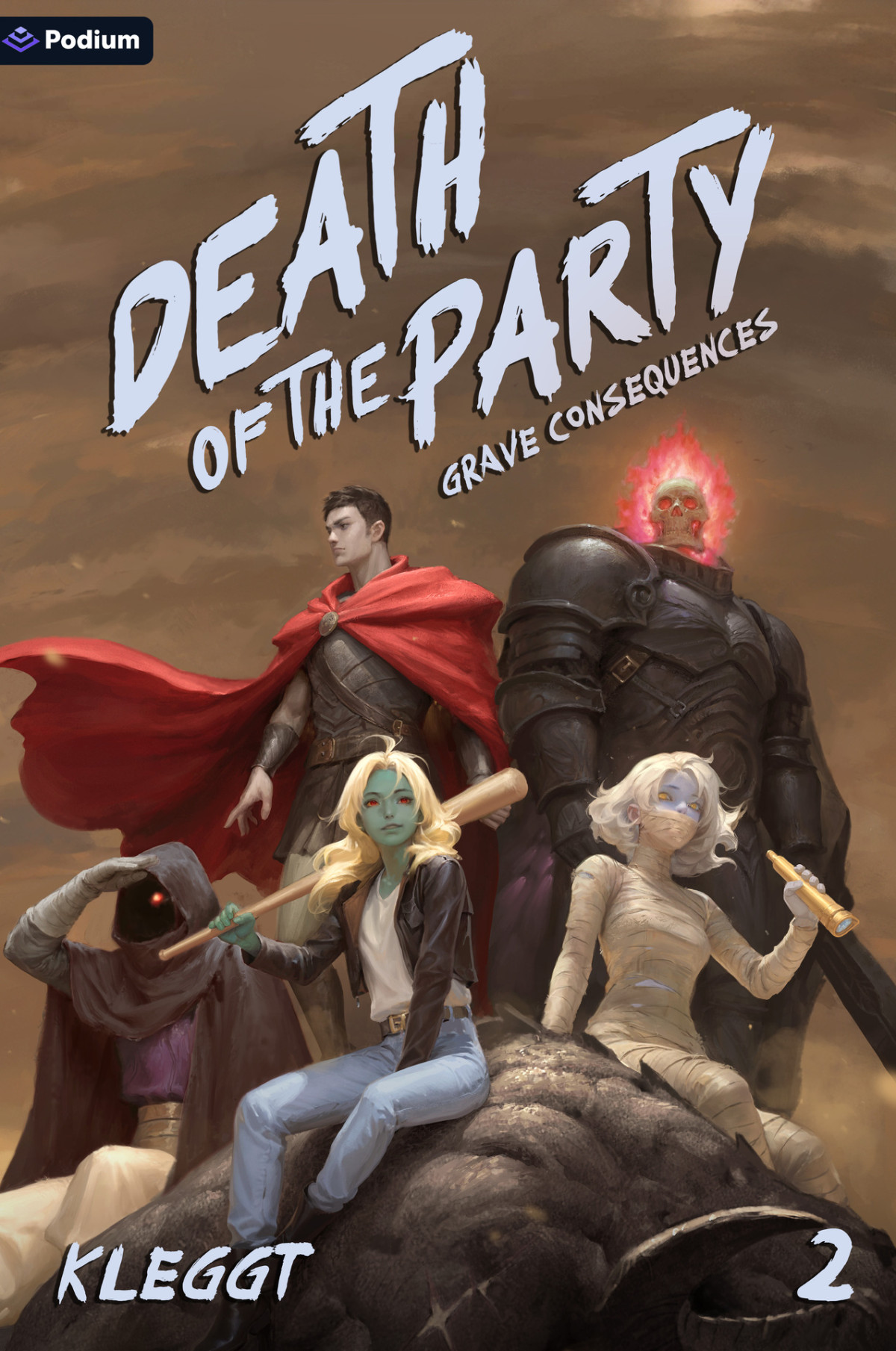 Grave Consequences A Zombie Villainess Litrpg Death Of The Party Book 2 Kleggt