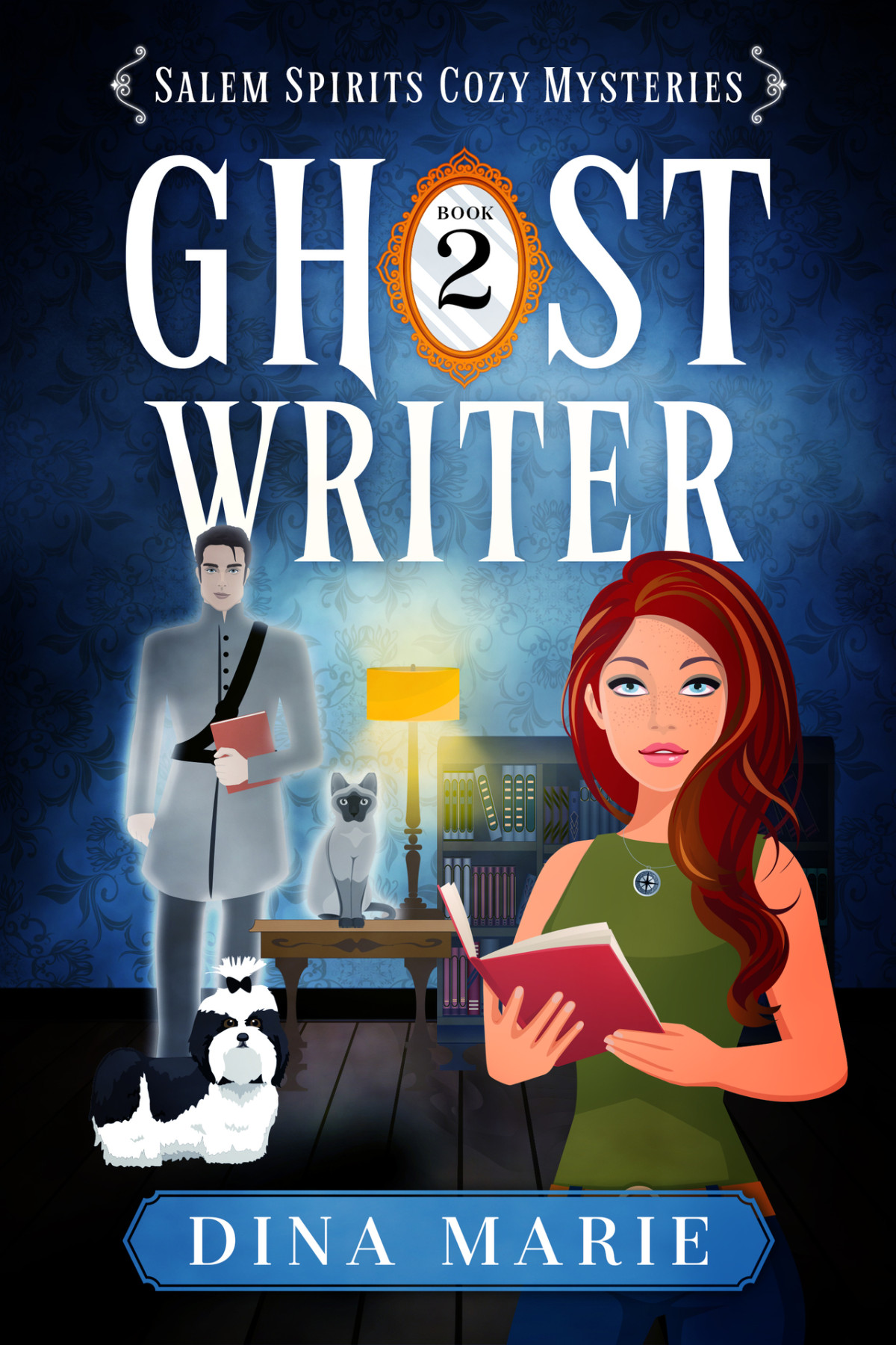 Ghost Writer Salem Spirits Cozy Mysteries Book 2 Dina Marie