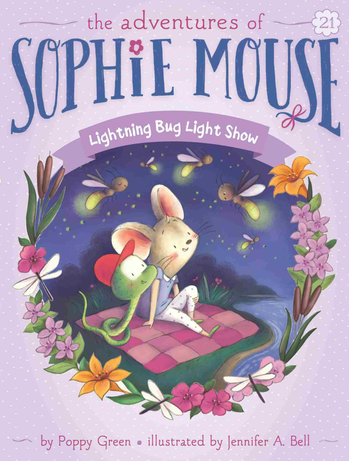 Lightning Bug Light Show Poppy Green