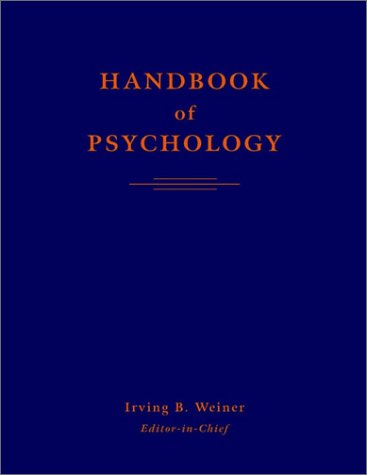 Handbook Of Psychology Health Psychology Volume 912 1st Edition Irving B Weiner