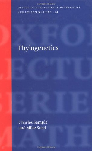 Phylogenetics Charles Semple Mike Steel