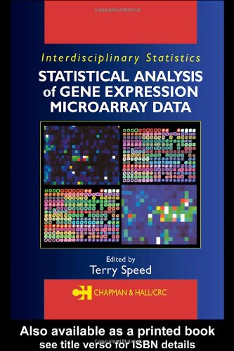 Statistical Analysis Of Gene Expression Microarray Data 1st Edition Terry Speed