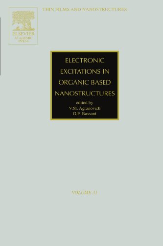 Electronic Excitations In Organic Based Nanostructures Volume 31 1st Edition G Franco Bassani