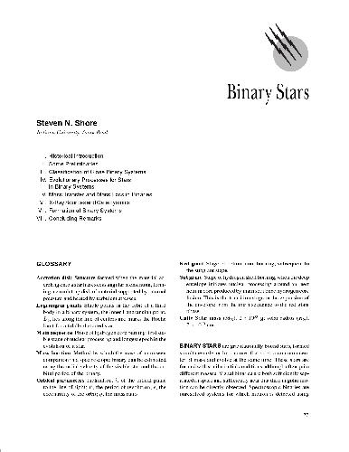 Encyclopedia Of Physical Science And Technology Stars And Stellar Systems 3rd Edition Robert A Meyers Editorinchief