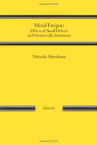 Metal Fatigue Effects Of Small Defects And Nonmetallic Inclusions 1st Edition Yukitaka Murakami