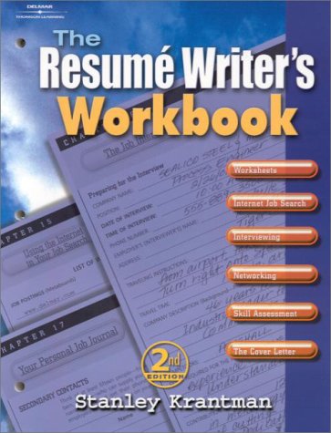 The Resume Writers Workbook 2nd Ed Stanley Krantman
