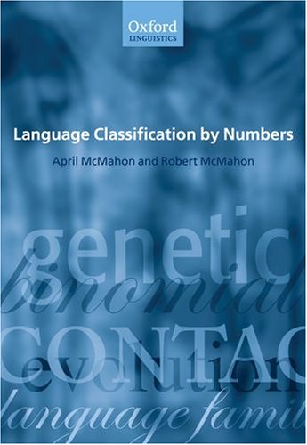 Language Classification By Numbers April Mcmahon Robert Mcmahon