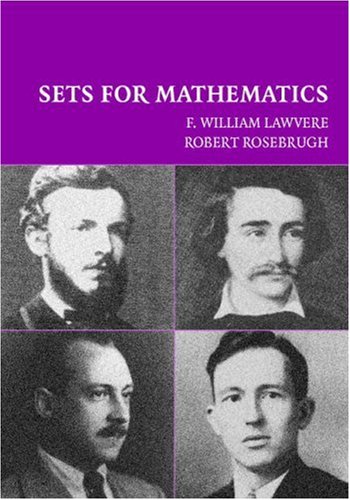Sets For Mathematics 1st F William Lawvere Robert Rosebrugh