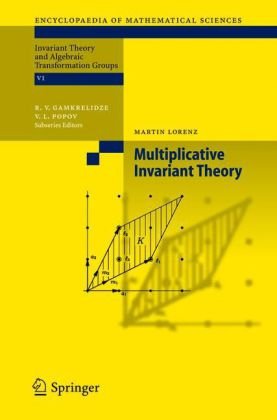Multiplicative Invariant Theory 1st Edition Martin Lorenz