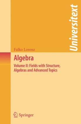 Algebra Fields With Structure Algebras And Advanced Topics 1st Edition Falko Lorenz