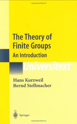 The Theory Of Finite Groups An Introduction 1st Edition Hans Kurzweil