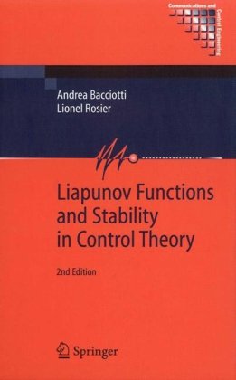 Liapunov Functions And Stability In Control Theory 2nd Ed Andrea Bacciotti