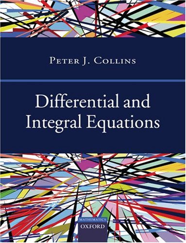 Differential And Integral Equations Peter Collins