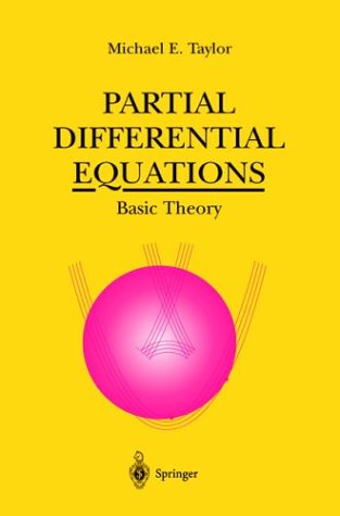 Partial Differential Equations I Basic Theory 2nd Edition Michael E Taylor