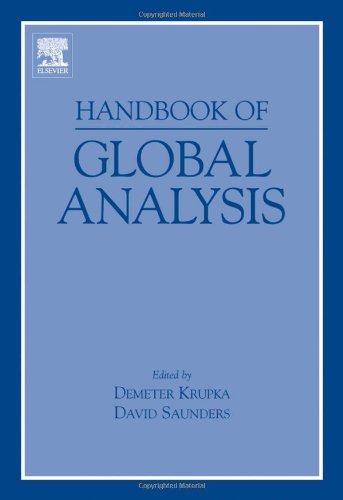 Handbook Of Global Analysis Demeter Krupka David Saunders