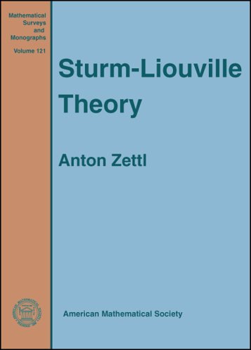 Sturmliouville Theory Anton Zettl